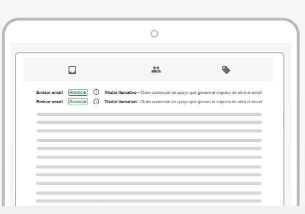 Campaña de Gmail